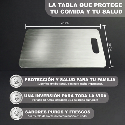 Tabla de Acero Inoxidable 304™