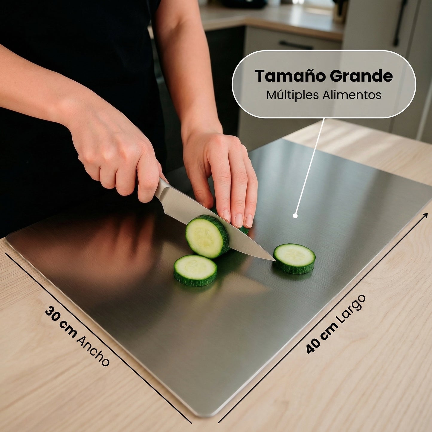 Tabla de picar de Acero Inoxidable 304™